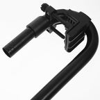 BESPORTBLE aquarium water tube accessory installed over a fish tank rim to demonstrate space-saving placement