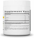 Integrative Therapeutics Glutamine Forte powder container back nutrition label