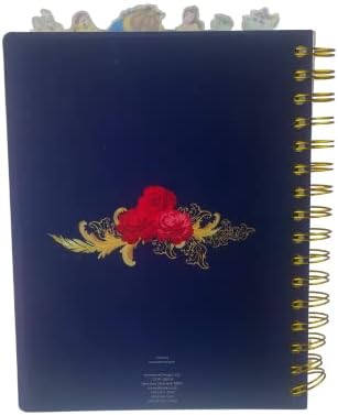 Top view of six illustrated section dividers for notebook organization