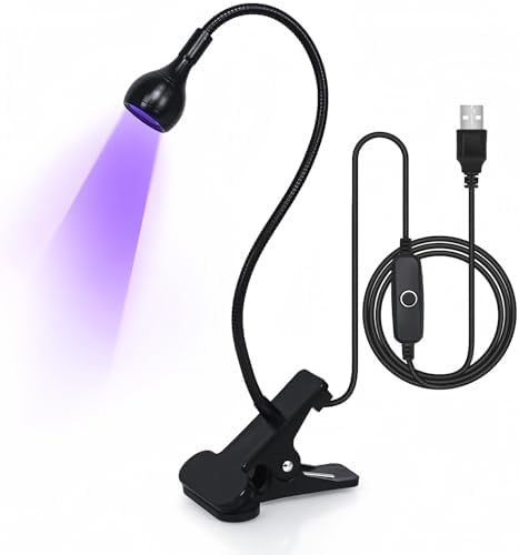 Mlogiroa UV nail lamp flexible gooseneck design