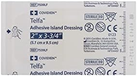 Authentic USA imported Covidien non adherent telfa pad dressing pack ideal for Indian post surgical home recovery.
