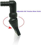 Propitious Palace durable corrosion resistant plastic aquarium nozzle unboxed for installation setup.