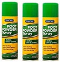 Arm and Hammer Odor Defense Foot Powder 2 pack front view for sweat control.
