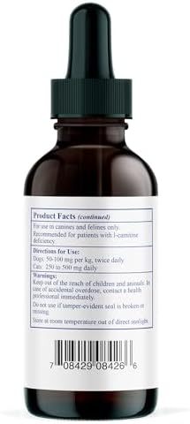Graduated dropper for Rx Vitamins LiquiCarn supplement