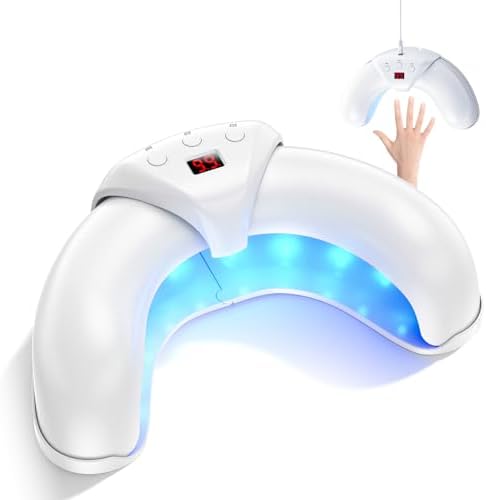 Mzvoo Nail Cleaning Light Device front view for damaged nails
