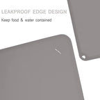 KVK toddler tableware mat holding a baby bowl securely to prevent mealtime mess