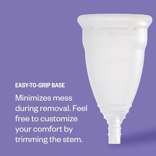 DIVA Cup Model 0 for slim vaginal canals and beginner period care