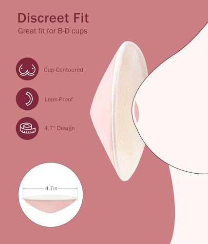 Close up view of HieoAnir washable breastfeeding pad texture
