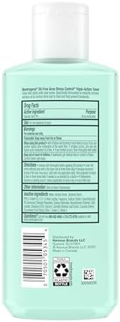 Oil-control toner calms stressed skin with botanical extracts