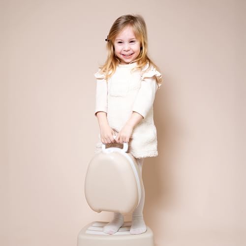 Interior view showing the splashguard of the My Carry Potty