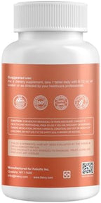 Close-up view of Heivy vegetarian capsules and bottle packaging