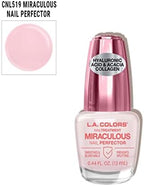 L.A. Colors nail care bottle with metallic pink cap