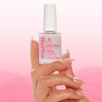 Nail Tek ridge filling strengthener polish for dry nails showing professional clear finish details