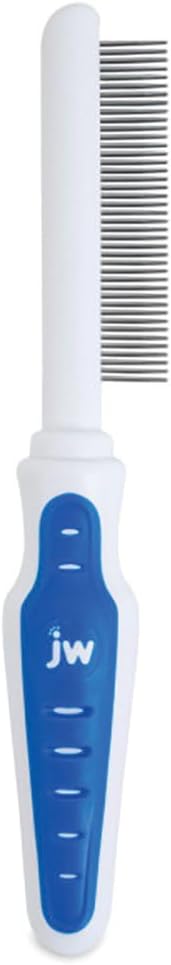 JW Pet GripSoft Cat Comb being used on a long haired cat