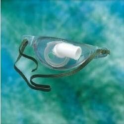 Hudson Oxygen Therapy Adult Tracheostomy Mask front view for aerosol therapy