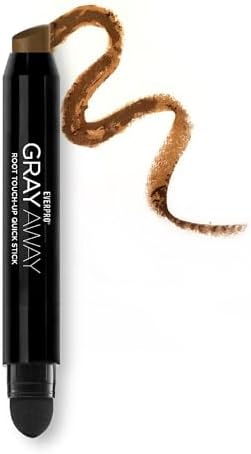 Everpro Gray Away Root Touchup Quick Stick being held to demonstrate compact size.