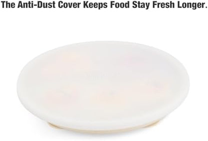 Durable stainless steel toddler plates for mess free feeding