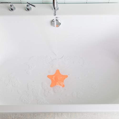 Boon baby safety bath drain plug showing flexible material
