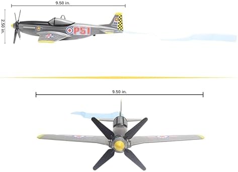 Daron Sky Fighter motorized airplane packaging box showing flight assembly instructions.
