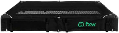 FXW dog playpen cover heavy duty polyester material close up
