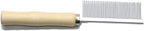 Side view of 20.5 centimeter Litewoo pet grooming comb