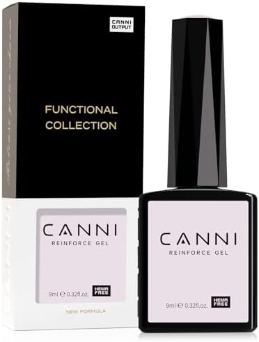 Canni clear soak off reinforce gel applicator brush detail
