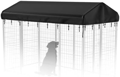 PawGiant medium dog kennel roof topper crafted from heavy duty waterproof fabric