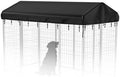 PawGiant medium dog kennel roof topper crafted from heavy duty waterproof fabric