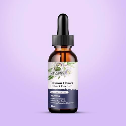 Concentrated 10X Passiflora incarnata herbal drops for natural sleep support.