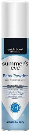 Authentic Summer's Eve intimate body spray variety set showing the 2 ounce travel size bottles.