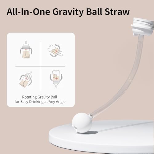 BPA free silicone weaning kit securely attached to a wide neck baby bottle