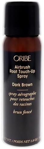 Oribe root touch up spray bottle showing dark brown color variant