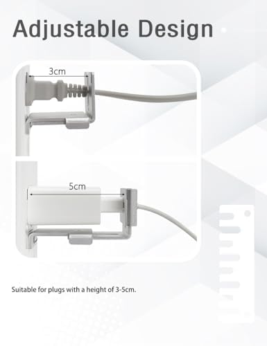 Ilivable metal outlet lock side profile showing adjustable screw