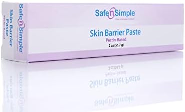 Safe n' Simple protective medical adhesive paste for uneven peristomal skin.