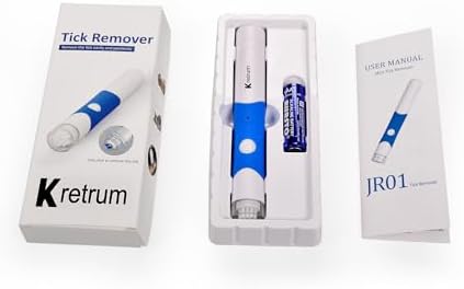 Kretrum authentic USA imported tick removal tool pen for intact parasite detachment