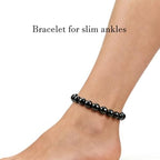 Dr Kao gun-metal elasticated magnetic therapy band on wrist