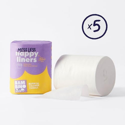Bambino Mio biodegradable diaper liner roll detail