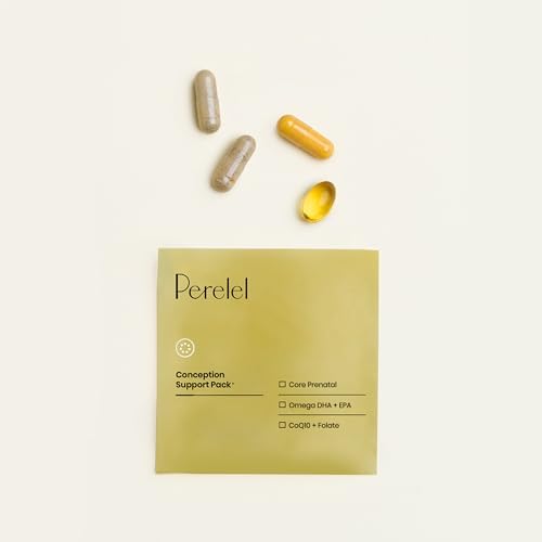 Perelel conception support nutritional info display