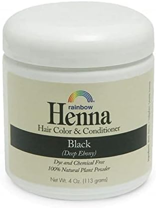 Rainbow Research Henna Deep Ebony botanical hair treatment