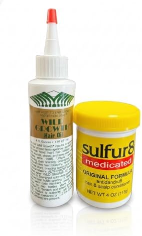 Authentic Wild Growth Hair Oil 4 fluid ounces bottle front view