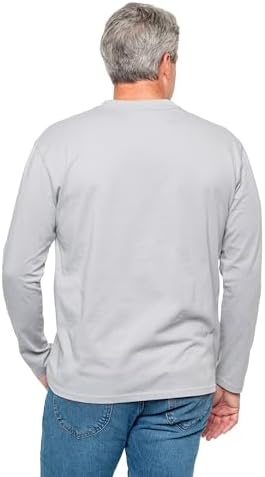 Close up of Bayside Insect Shield shirt fabric and chest pocket