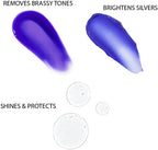 EarthsCure Purple Toning Shampoo bottle showing ingredients and usage directions