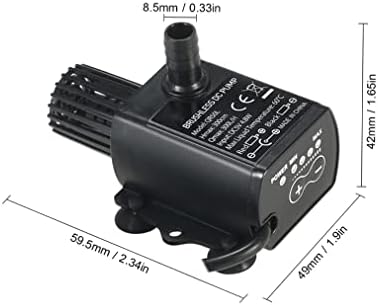 Decdeal water pump flow adjustment control buttons and indicators