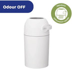 Chicco diaper pail showing opening mechanism