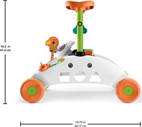 Authentic USA imported panda themed baby push toy packaging details