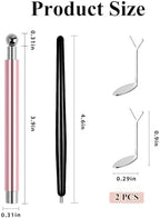 Double head magnetic nail art pen for cat eye polish