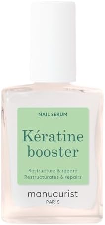 Manucurist Keratin Booster packaging and nail serum bottle