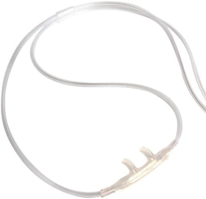 Salter Labs 16Soft adult nasal cannula with 25 foot tubing front view