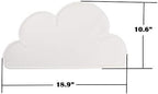 Love Dream Silicone Pet Feeding Mat White with pet bowls