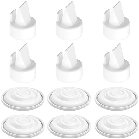 Close-up of premium food-grade silicone duckbill valves for electric breast pumps